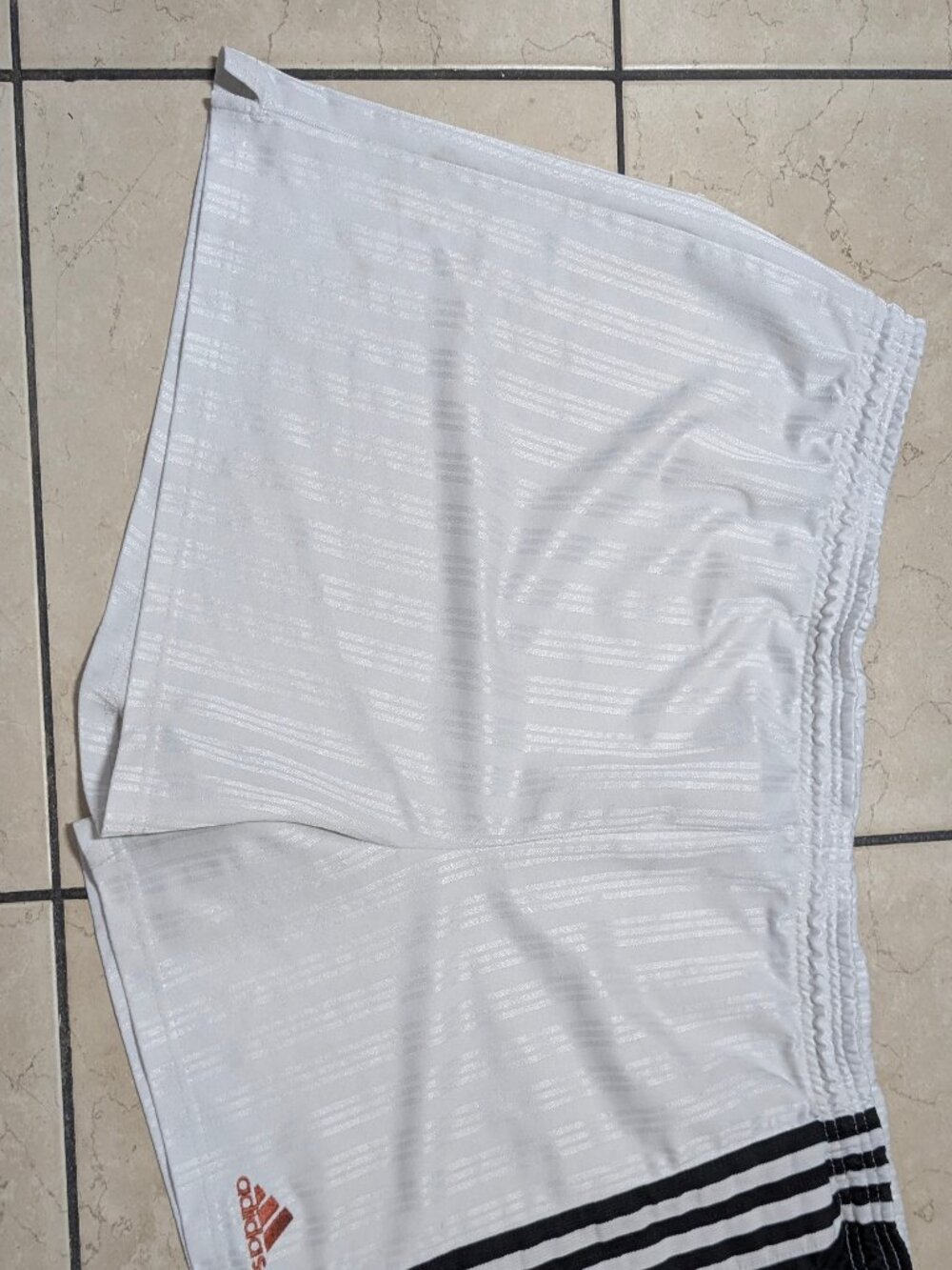 Vintage 90s Adidas Soccer Shorts Men’s Large White & Black